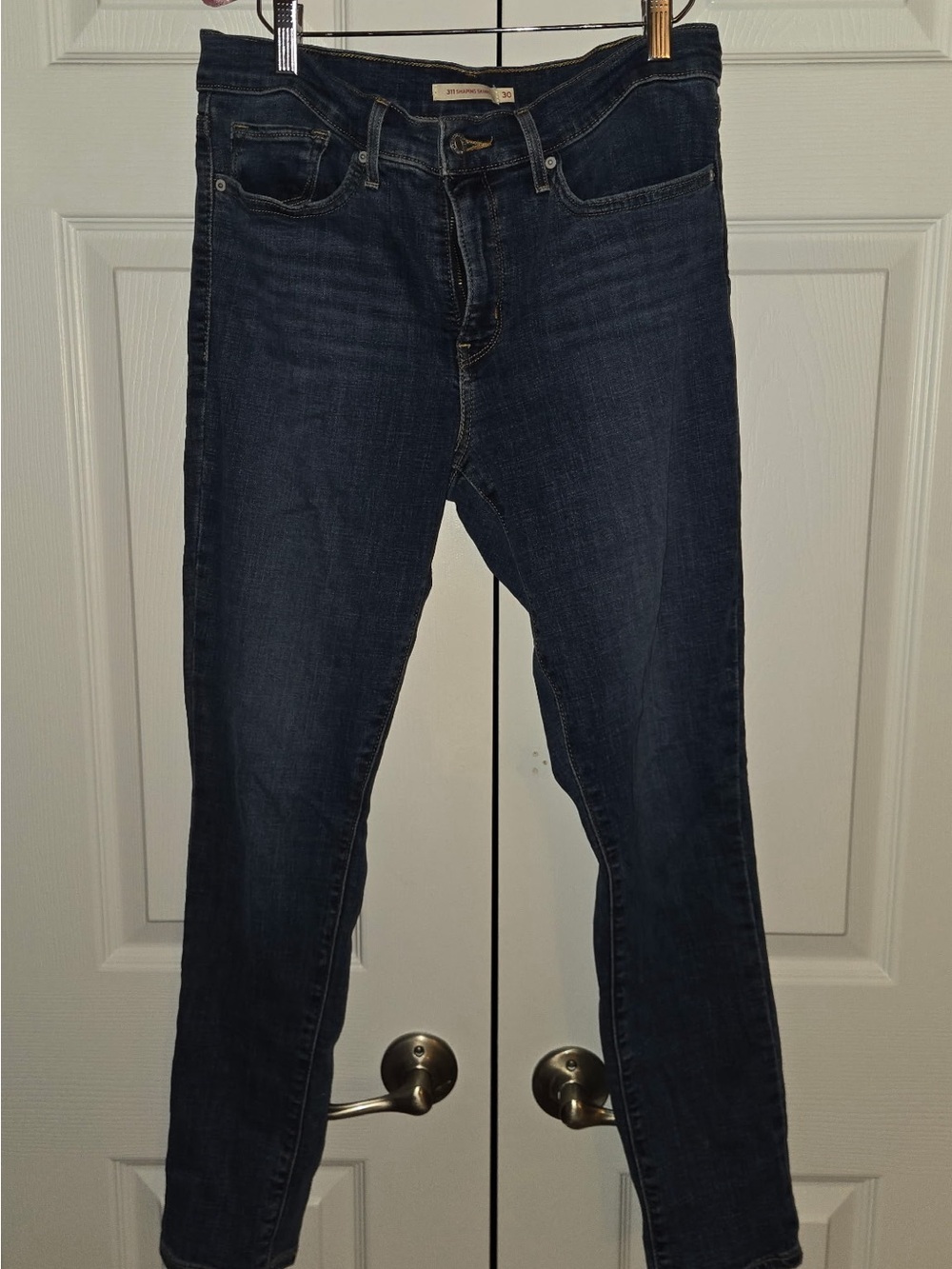Levi's 311 Shaping Skinny Jeans Size 30 Dark Wash Stretch
